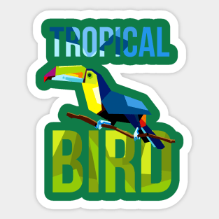 Tropical Bird Toucan Sticker